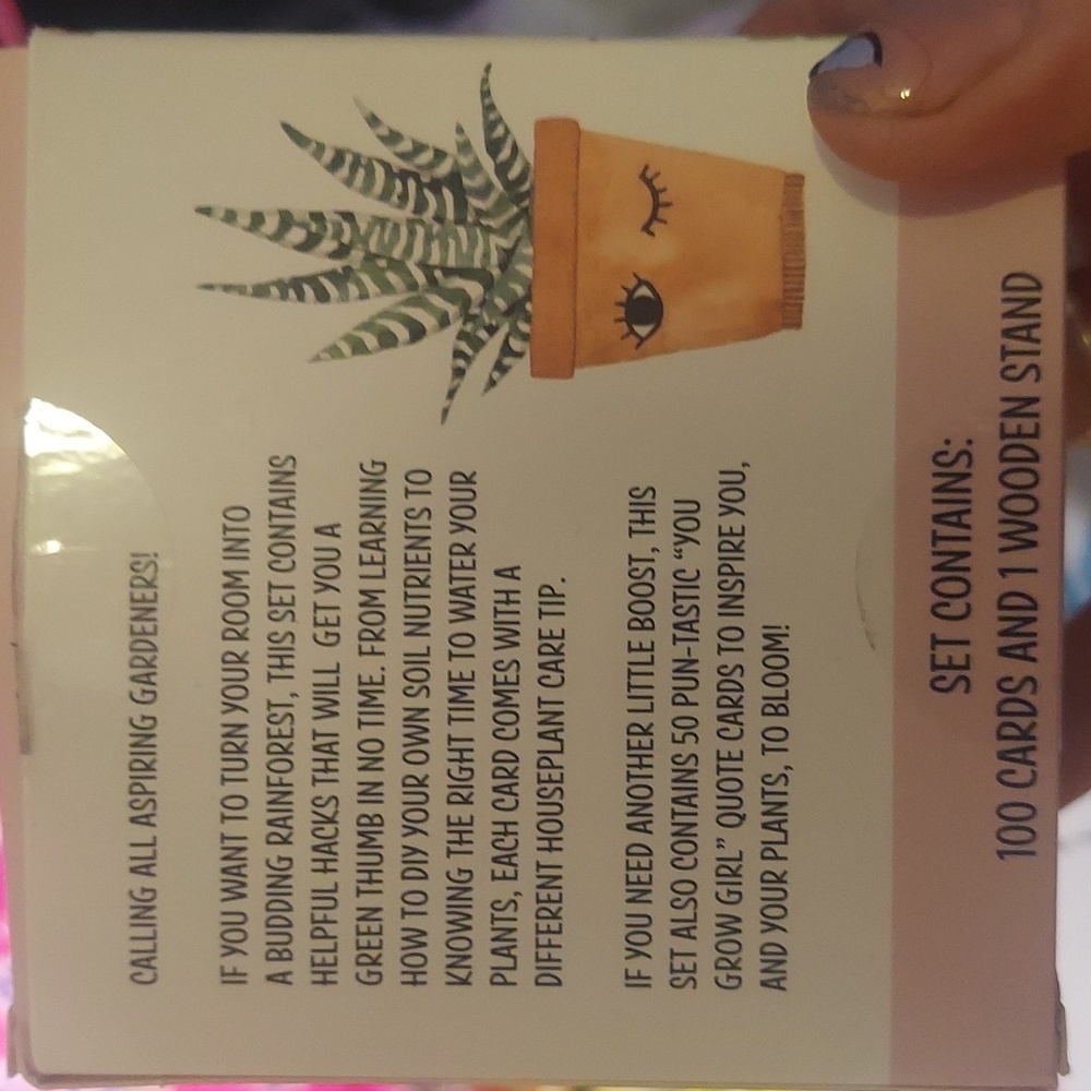 Professor puzzle nwt 50 plant care tip / pun cards